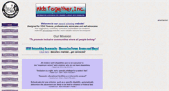 Desktop Screenshot of kidstogether.org